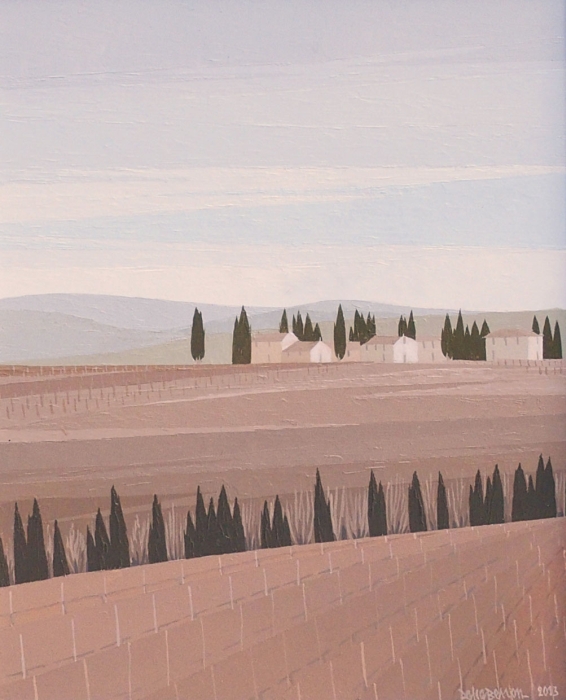 Chianti senesi de Valle d'Oro, oeuvre de Pascal  Besson
