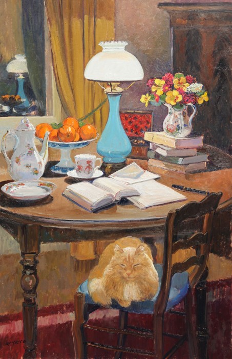 La lampe bleue, Catherine  Arnera