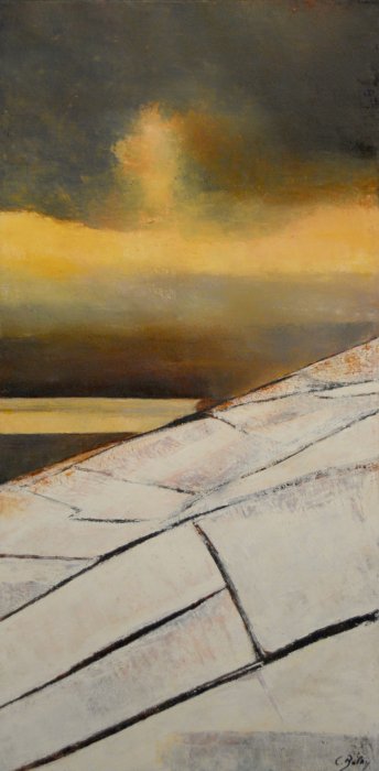 Neige sous Chexbres II, Claire  Bolay