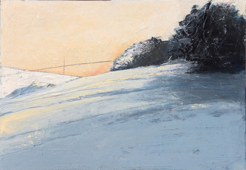 Tramonto sulla neve, Claudia Meneghin