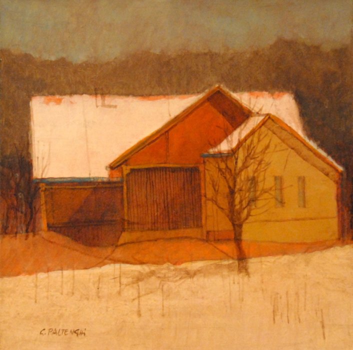 Ferme isolée (hiver), Guerino  Paltenghi