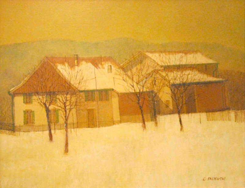 Hiver à Cuarnens, Guerino  Paltenghi