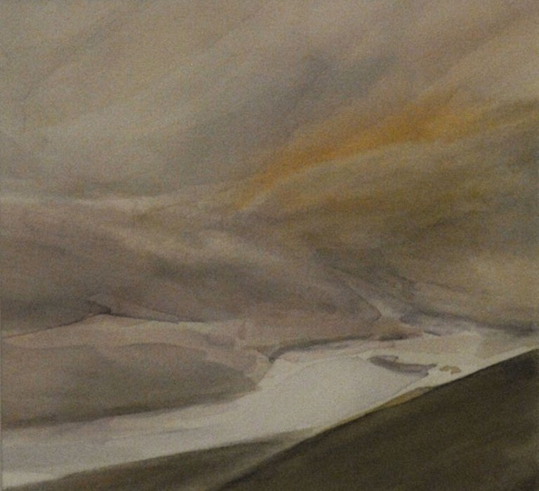 Le ruisseau, oeuvre de Marie  Escher-Lude