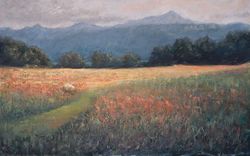 Vue des Hauts de Lausanne, Noël  Hémon