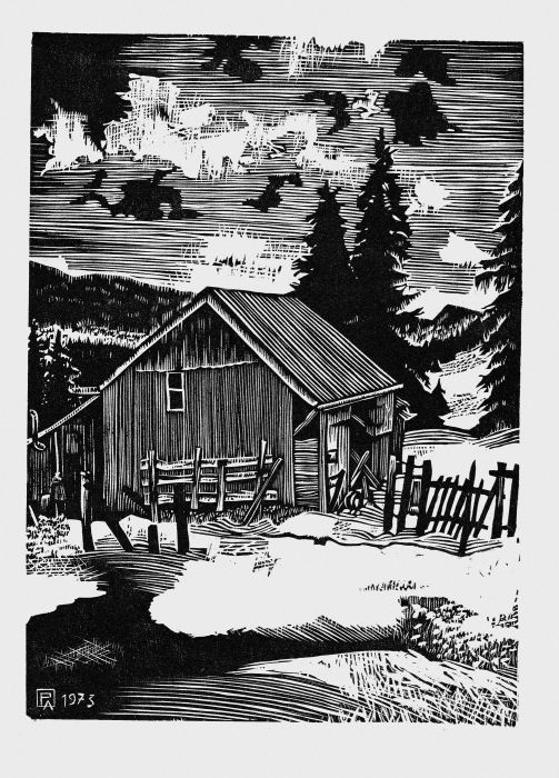 Petit chalet, Fragnière, Pierre  Aubert