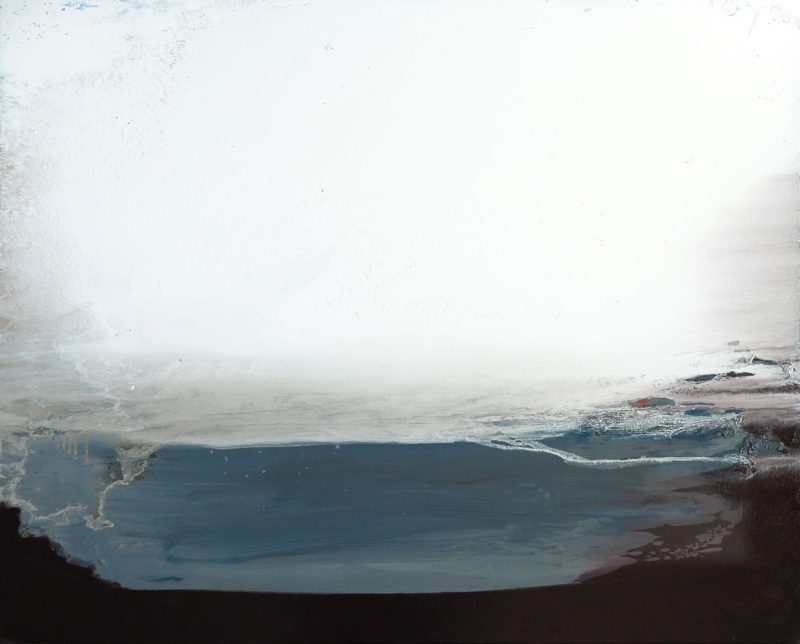 Ciel blanc et lac, Pierre-Olivier  Barman