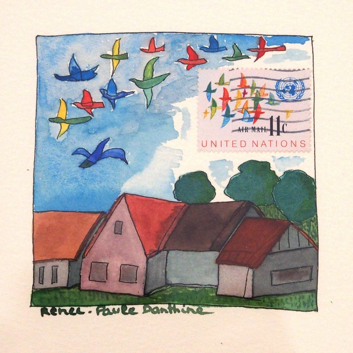 Miniature philatélique, Renée-Paule  Danthine