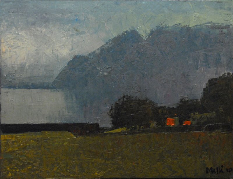 Transparence sur le Léman, Walter  Mafli