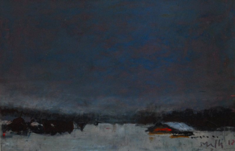 Soir de froid et de neige, Walter  Mafli