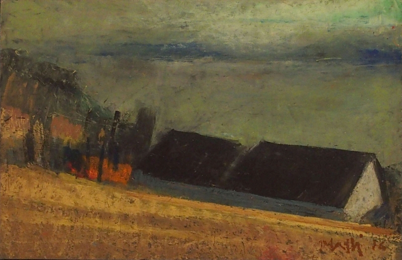 Léman et les toits de Lavaux, Walter  Mafli